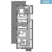 House i100 - Floor plan in pdf