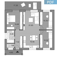 House O87 - Floor plan in pdf