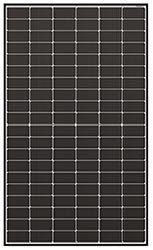 Fotovoltaický panel - Monokryštalický (tmavošedý odtieň)