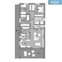 House i110 - Floor plan in pdf