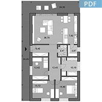 House i120 - Floor plan in pdf