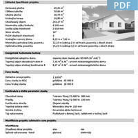 Projekt rodinného domu i120 - Základné informácie