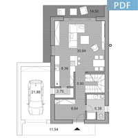 Family House i2-120 - Floor plan in pdf