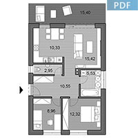 House i65 - Floor plan in pdf