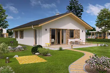 Projekty rodinných domov - projekt domu i92