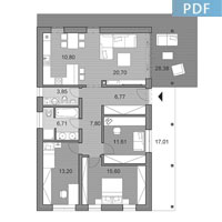 House i95 - Floor plan in pdf
