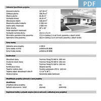 Projekt rodinného domu O100 - Základné informácie
