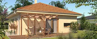 Projekt bungalovu O103