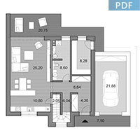 Family House O2-130 - Floor plan in pdf