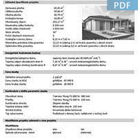 Projekt rodinného domu O50 - Základné informácie