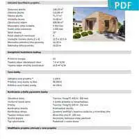 Projekt rodinného domu O58 - Základné informácie