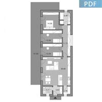 House i106 - Floor plan in pdf
