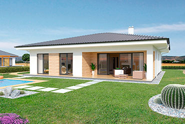 House plans of bungalow O120