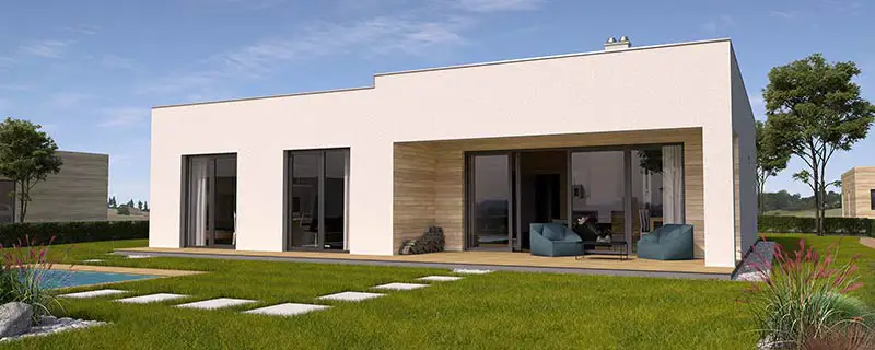 Projekt bungalovu O120P