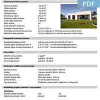 Projekt rodinného domu O120P - Základné informácie